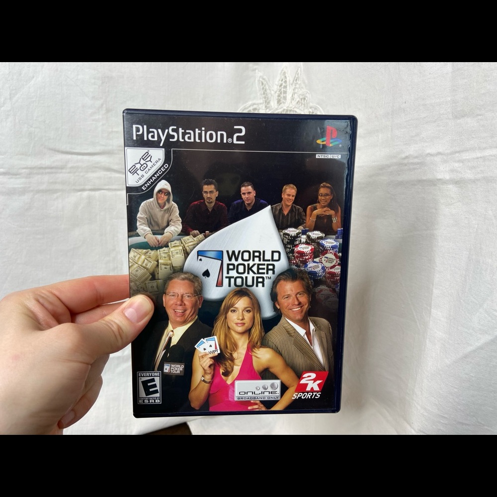 PS2 World Poker Tour PlayStation 2 Game